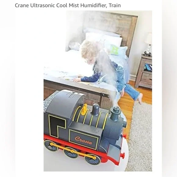 Crane, Ultrasonic cool mist children’s Train Humidifier - Picture 7 of 7